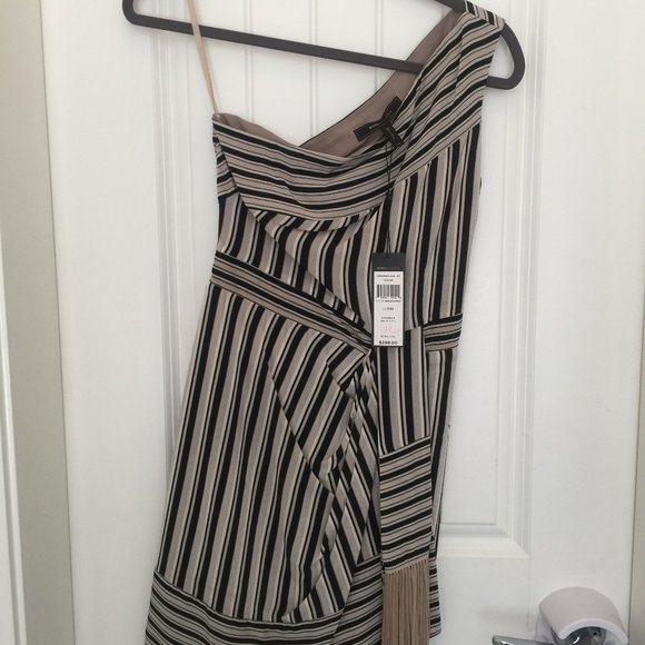 BCBG MAXZRIA Stevie One Shoulder Dress - Picture 3 of 3
